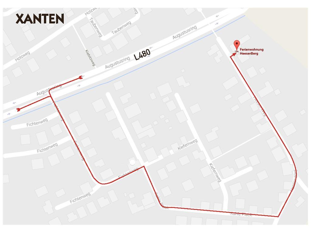 Ferienwohnung Heeserberg Xanten Dış mekan fotoğraf